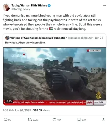 Documented social media post with permanent archive. Perma.cc: https://perma.cc/AJ6N-LLTM. Categories: celebrating_violence,  decontextualization,  extremism,  hamas,  incitement,  inflammatory_language,  terrorist_support,  violence_support