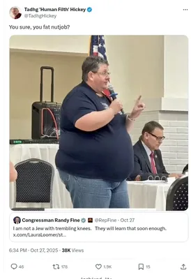 Documented social media post with permanent archive. Perma.cc: https://perma.cc/XW33-GGJH. Categories: body_shaming,  general_harassment