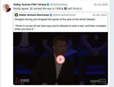 Documented social media post with permanent archive. Perma.cc: https://perma.cc/ZNK7-LTUN. Categories: eliminationist_rhetoric